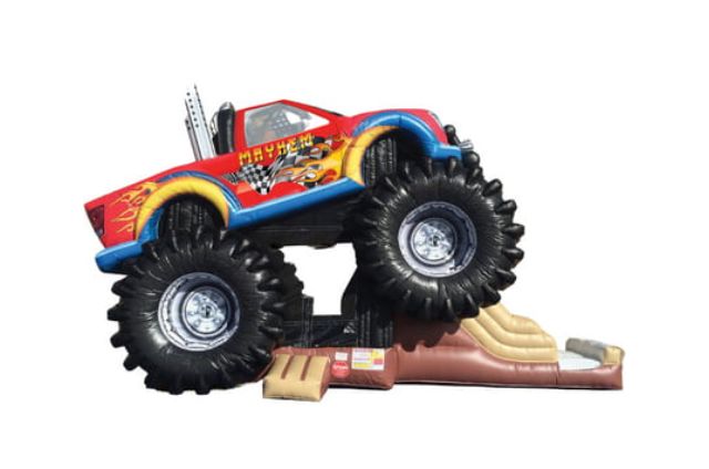 Monster Truck Bounce House Inflatable