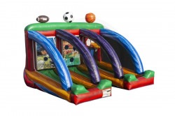 Inflatable 3 N 1 Sports Game